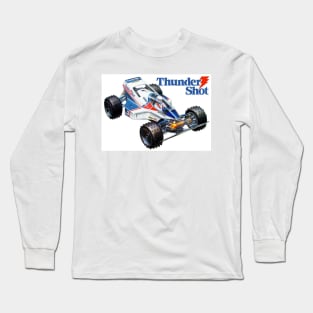 Classic Radio Controlled Race Car - ThunderShot Long Sleeve T-Shirt